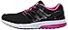 adidas Performance Women's Galaxy Elite W Women's Running Shoe,Black/Black/Shock Pink,8.5 M US