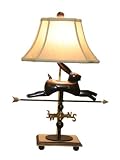 Rabbit Weathervane Lamp in Light Coco