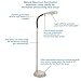 Verilux Original Natural Spectrum Floor Lamp with Adjustable EasyFlex Gooseneck, Ivory