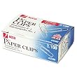 ACCO Smooth Finish Premium Paper Clips, Wire, No. 1, Silver, 100 per Box (10 Boxes per Pack) (72360)