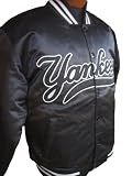 New York Yankees "Home Base" Satin Dugout Jacket (medium 40-43" Chest)
