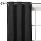 Casual Home Grommet Top Window Panel - Ebony (54x84") Casual Home Grommet Top Window Panel - Ebony (54x84")