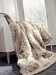 Bugatti Felldecke  3245-112, 150x200 cm, mit Abseite Fell/Nerz