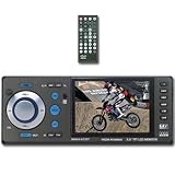 NITRo BMW-4735 In-Dash Multi-Media Player w/3.5 TFT Monitor, USB/SD Card Readers, TV Tuner, Detachable Face