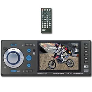 Buy Nitro Snowboards Car Multimedia - Nitro Nitro Bmw-4735 In-dash Multi-media Player W/3.5\" Tft Monitor, Usb/sd Card Readers, Tv Tuner, Detachable Face