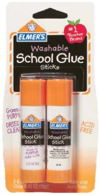 Elmers-Washable-Glue-Sticks-Purple-Repositional Elmers-Washable-Glue-Sticks-Purple-Repositional