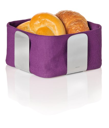 Blomus 63531 Stofftasche f&uuml;r Brotkorb klein Desa, violett