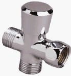 Alsons #543423 MP Chrome 3WY Water Diverter