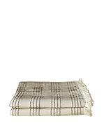 Bottega Tessile Set Cubresofá 2 Uds. (Crudo/Marrón)