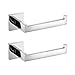 Leyden 2 Pieces Wall Mount Chrome Finish Stainless Steel Toilet Roll Paper Holder Bathroom Accessory