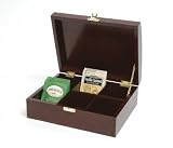 Lipper International 2186 Cherry Tea Box with 6 Compartments, Small