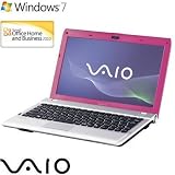 ソニー(VAIO) VAIO Yシリーズ (Win7HomePremium 32bit/Office2010) ピンク VPCYB39KJ/P