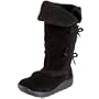 Rocket Dog Women's Chestnut Suede Boot,Black,6.5 M US