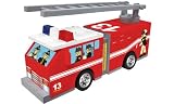 Colorific Wood Worx Fire Engine w/ Light & Sound Kit