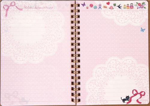 Imagen 3 de Cuaderno de Anillas de Romantic 'Palette's Sweet Street'