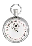  : TFA Dostmann Mechanische Stoppuhr, Metall verchromt