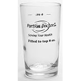 Portion Doctor 8oz. Portion Control Glass