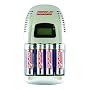 Digipower DPS-LCD10 AA/AAA 45 Minute Charger with LCD Display and 4 - 2700mAh AA Batteries