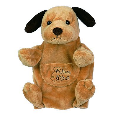 Dog Hand Puppet 25cm