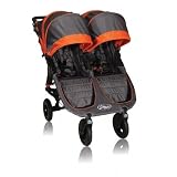 Baby Jogger City Mini GT Double Stroller, Shadow/Orange