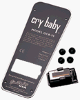 Bottom Plate for Cry Baby with Battery Door and Rubber Fett