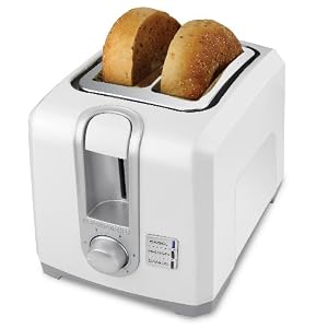 Black and Decker T2569 2-Slice Toaster, White by Black & Decker
