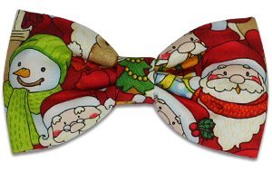 Swagger & Swoon Christmas Scene Bow Tie