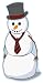Christmas Snowman Life-Size Standup Poster