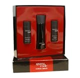 Mens designers Cologne by Giorgio Armani, ( ARMANI CODE GIFT SET ( EAU DE TOILETTE SPRAY 2.5 oz + AFTERHAVE BALM 1.7 oz + SHOWER GEL 1.7 oz ) ) + On Sale ) - @Up To 55% Off