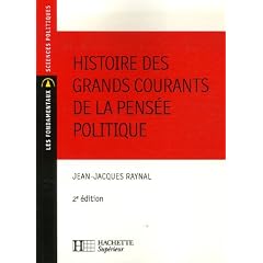 Histoire des grands courants de la pens�e politique