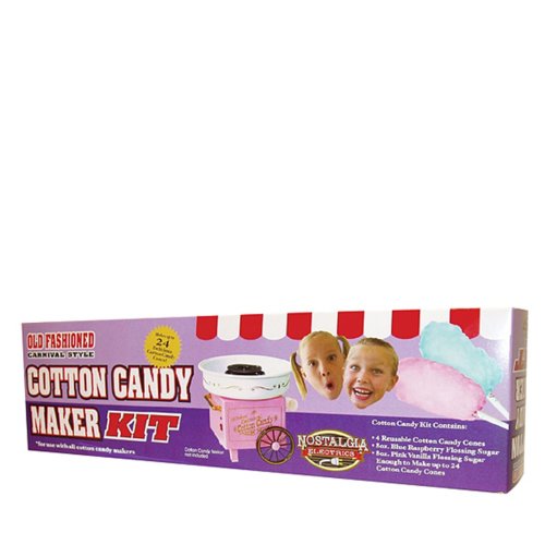 Nostalgia CFK-595 Cotton-Candy Maker Refill Kit