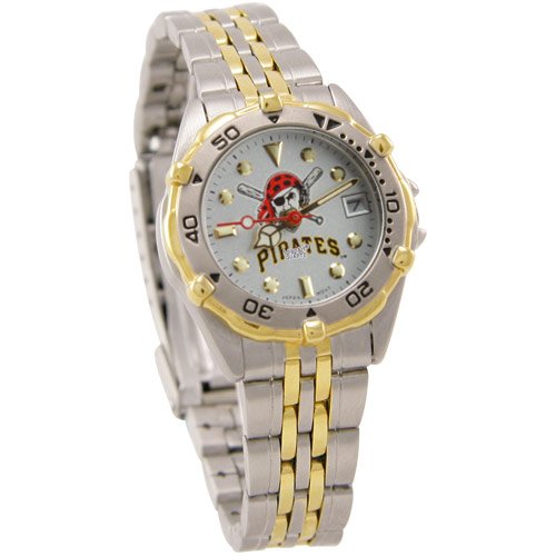 MLB Pittsburgh Pirates Women's All Star Watch Stainless Steel Bracelet