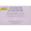 Shower to Shower Refreshing Body Cloths, Breeze Fresh with Vanilla Essence, 30 cloths