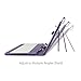 Kamor KM32KC10MMSPU with Touch Screen Stylus Pen for 10.1 inch Android Tablet PC and Micro to Mini & Micro to Samsung 30pin Adapter - Purple