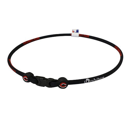 Phiten Titanium X30 Cincinnati Reds MLB Necklace - 18