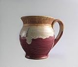 Buy 12 oz handmade pottery coffee mug - wavy red Allan Ditton Pottery Knowing God: Walking through the Book of Books