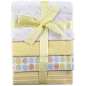 Luvable Friends 4-Pack Flannel Receiving Blankets