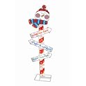 Winter Wonderland Snowman Sign