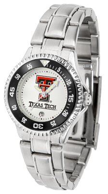 Texas Tech Red Raiders NCAA Womens Competitor Steel Band Watch
