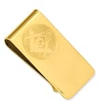 Thumbnail image for Gold-plated Masonic Money Clip