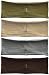 4-pack hBand Earth (beige, brown, olive, gray) Yoga headband by Absolute Yogi