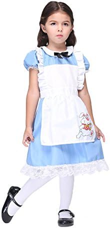 Yiyifs®Halloween cosplay girls dress princes Alice in Wonderland maid EK027(XL)