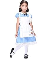 Yiyifs&reg;Halloween cosplay girls dress princes Alice in Wonderland maid EK027