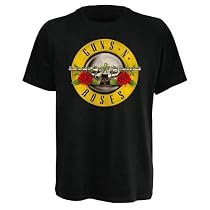 Bravado  Guns N Roses - Classic Logo - Mens T-shirt  Black
