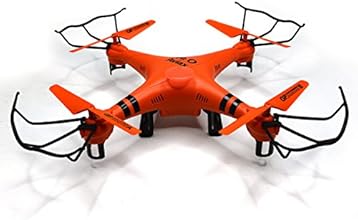 GPTOYS H2O Aviax 2.4GHz 4CH 6軸ジャイロ RC ラジコン ラジコンヘリコプター ドローン Ledライト搭載 防水機能バッテリー 液晶画面コントローラー【上昇・下降、右・左旋回、前進・後進、360度回転できる 】オレンジ