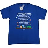 NINTENDO WHEN IN MUSHROOM KINGDOM Tee Licensed at Blue Devil Clothing