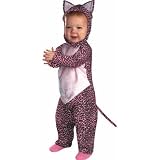 Pink Leopard Costume Baby