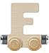 NameTrain Unfinished Letter Car F - Made in USA