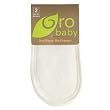 GroVia Organic Stay Dry Booster 2 Pack, White