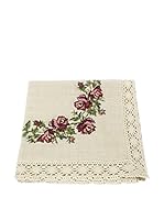 Bottega Tessile Mantel de Mesa (Crudo/Rojo)